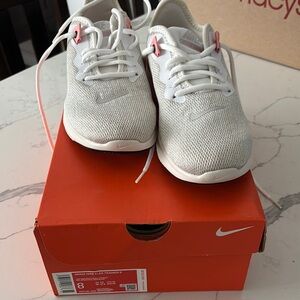 Nike Women’s Flex Trainer 9 - White Cordial and Stardust